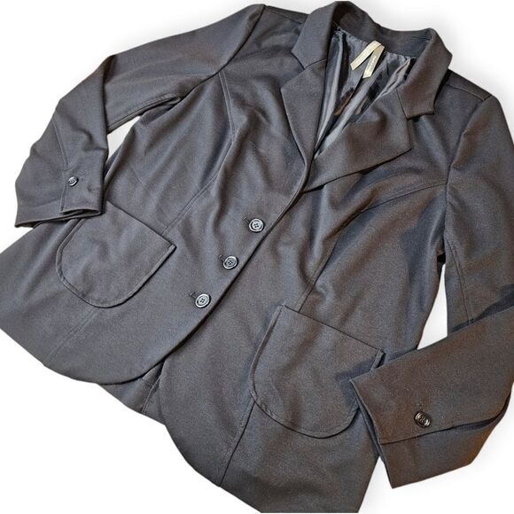 Penningtons Black Stretch Relaxed Fit Blazer Size 20 - Picture 7 of 15